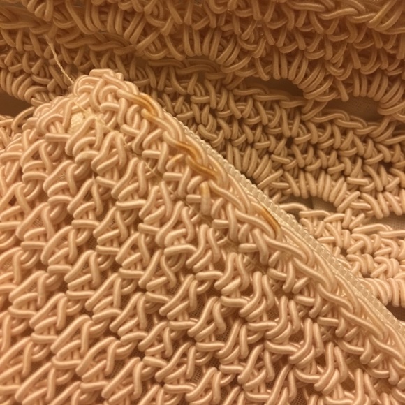 Crochet tan bag - Picture 4 of 4